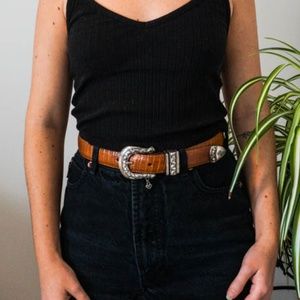 Brighton leather belt